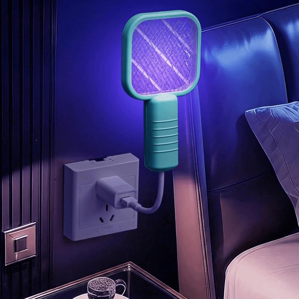 UV Light Mini Mosquito Trap 5 Layer Security Net Mosquito Killer Lamp USB Mosquito Swatter Outdoor