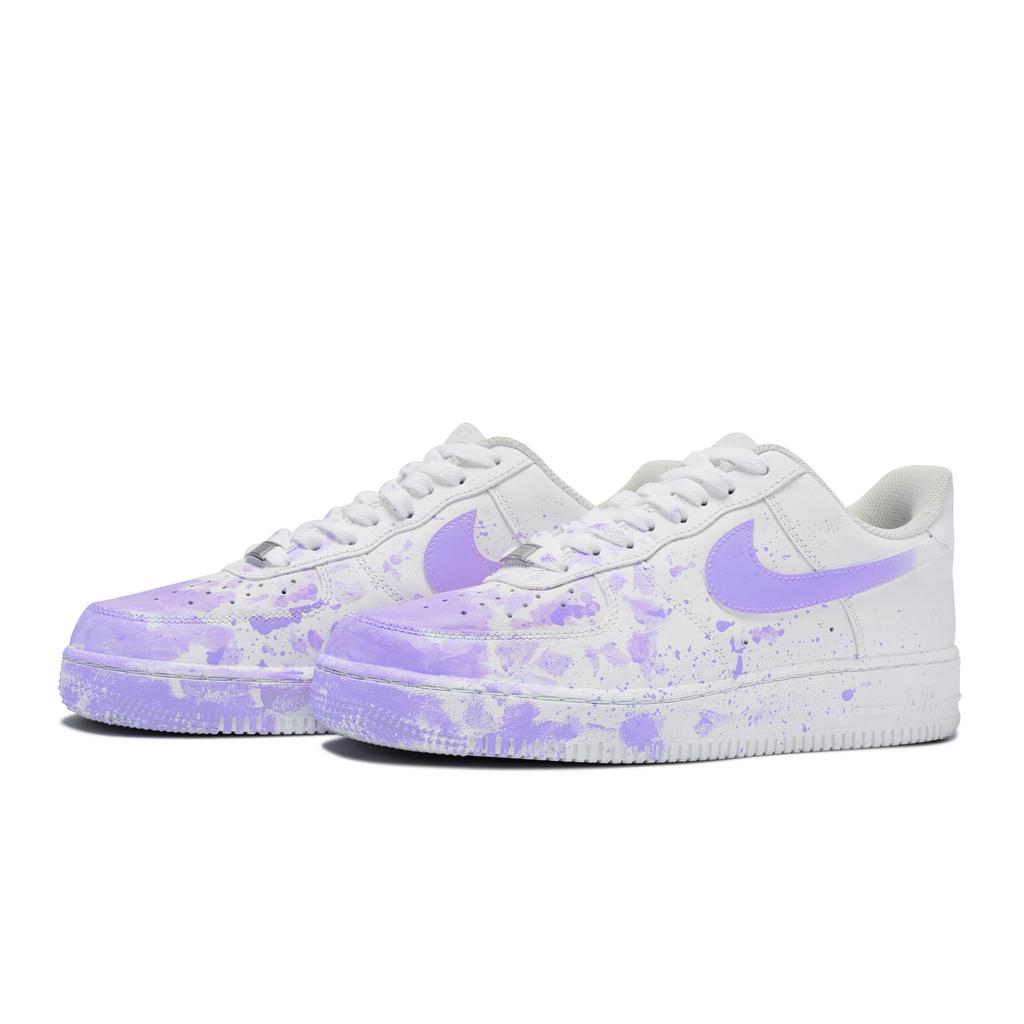 Nike Кроссовки Nike Air Force 1 для скейтбординга Мужские Низкие Фиолетовые/Белые CW2288-111(Team80-S-BOX)