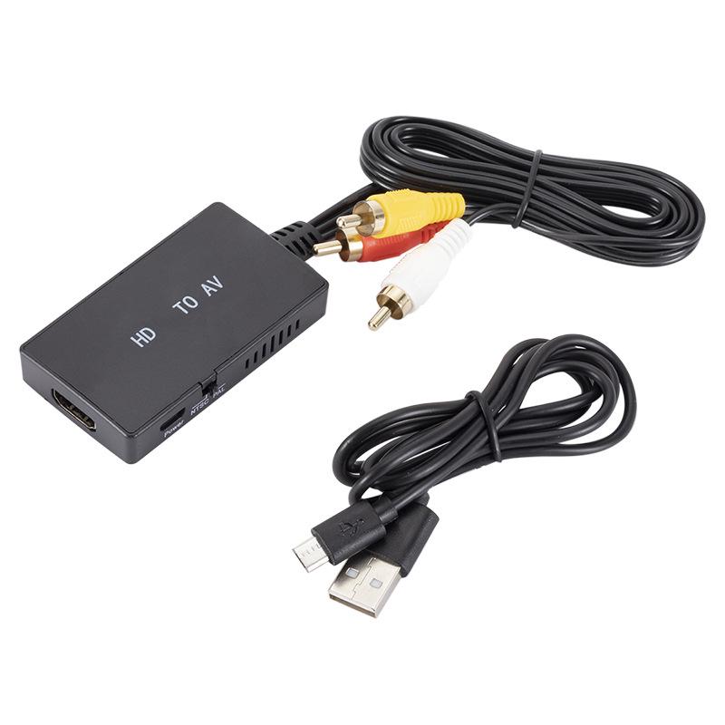 Кабель-конвертер HDMI в AV: Трансграничная совместимость проектора/телевизора с входами S-Video и AV
