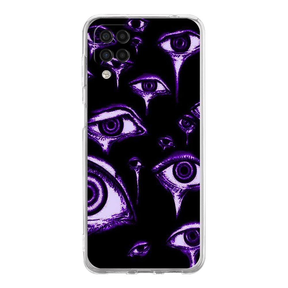 Бесконечность на фиолетовом чехле для телефона Samsung Galaxy A51 A71 A21S A12 A11 A31 A41 A01 A03S A22 A13 A33 A73 A53 A52 A32 5G A23