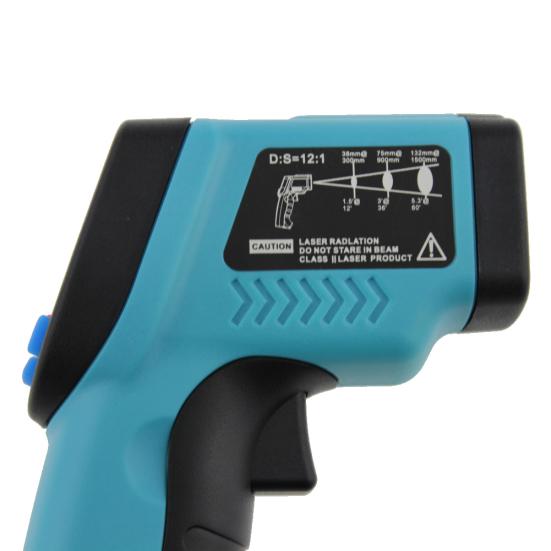 GM550 Infrared Thermometer LCD Backlight -50~550 Degrees Celsius Hand-held Non Contact Digital