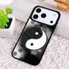 Tai chi Yin Yang soft Shockproof Phone Case for iPhone 17 Air 16e 15 11 12 14 13 Pro Max Cover Coque