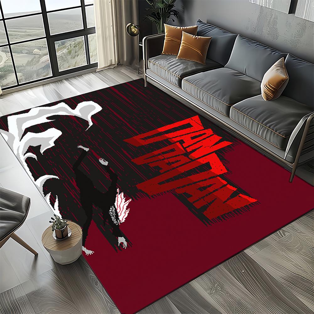 3D ДАН ДА ДАН Аниме Мультфильм Ковер Коврик для Гостиной Спальни Дома Украшение Дивана, Детский Игровой Нескользящий Коврик для Пола Подарок