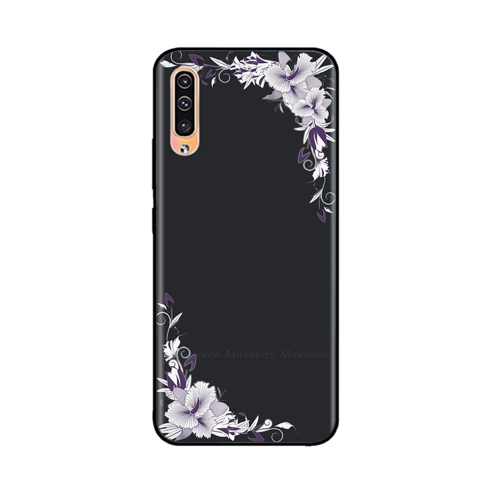 Для Samsung Galaxy A50 A50S A30S Чехол Мягкая Черная Силиконовая Задняя Крышка Чехол для Телефона Для Samsung A 50 A 50 30 S Fundas Coque Бампер