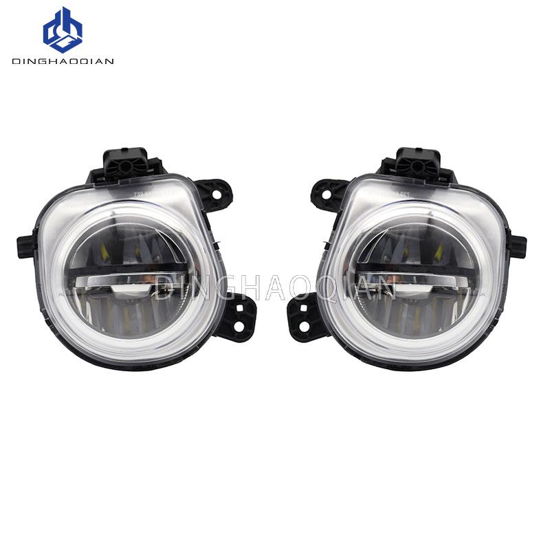 Car LED Fog Lights For BMW X3 X4 F26 X5 F15 F85 X6 F16 2014-2016 Front Foglights DRL Fog Light Fog Lamp Assembly Headlights
