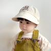 Детская хлопковая кепка с широкими полями, чепчик для мальчика и девочки, милая кепка с козырьком, детская летняя