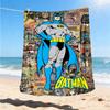 1pc Batman Comics Outdoor Flannel Throw Blanket Soft, Lightweight & Warm