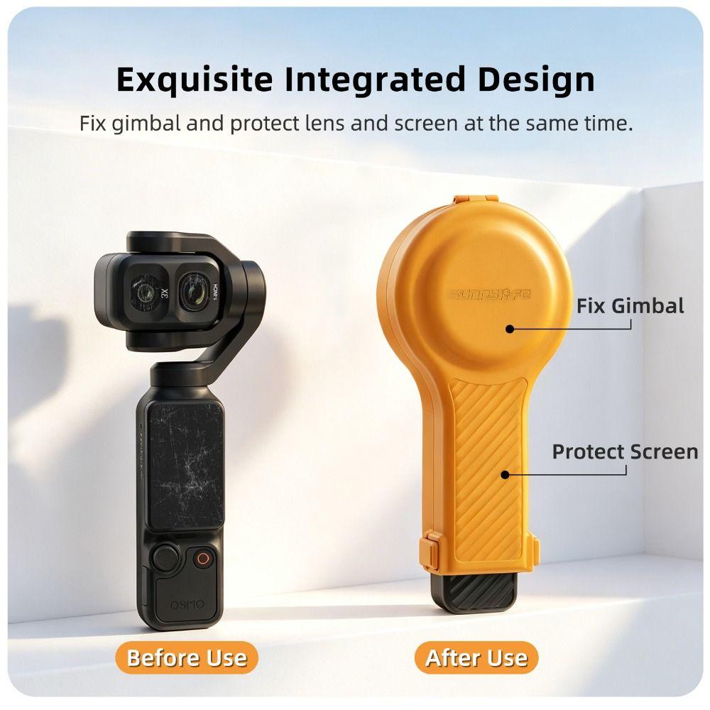 Портативный защитный чехол для стабилизатора камеры DJI Osmo Pocket 4P, аксессуары для стабилизатора