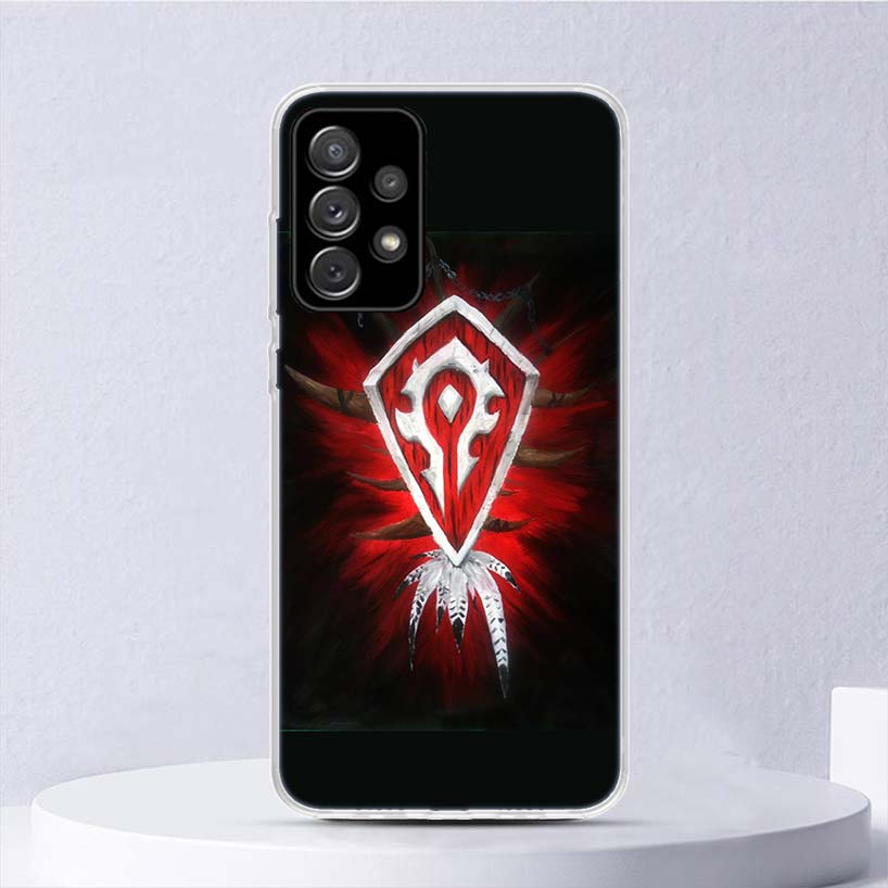 W-World Of W-Warcraft W-Wow Мягкий чехол для Samsung Galaxy A16 A26 A36 A56 A15 A14 A13 A55 A54 A53 Чехол для телефона A25 A35 A24 A34 A23