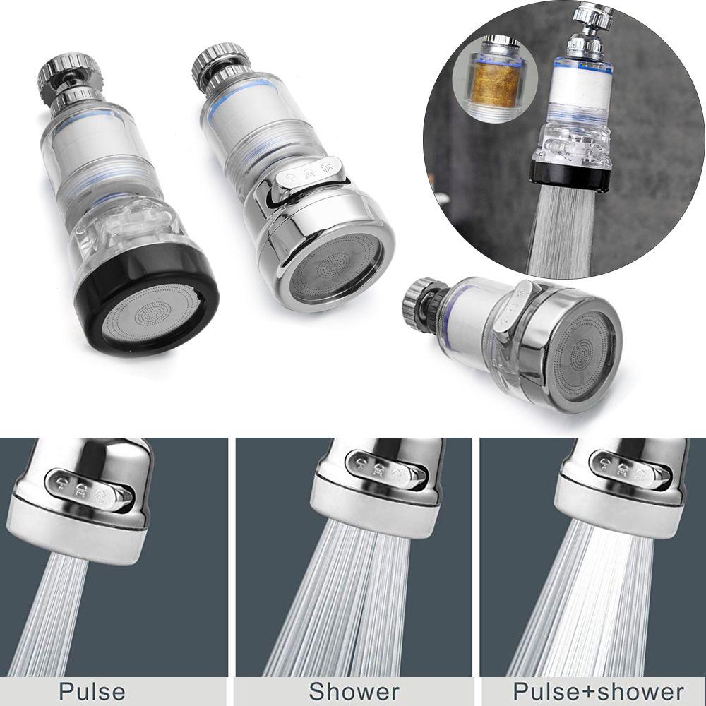 360° Aerator Connector Sprayer Filter Diffuser Tap Head Swivel Tap Water Purifier Faucet Nozzle
