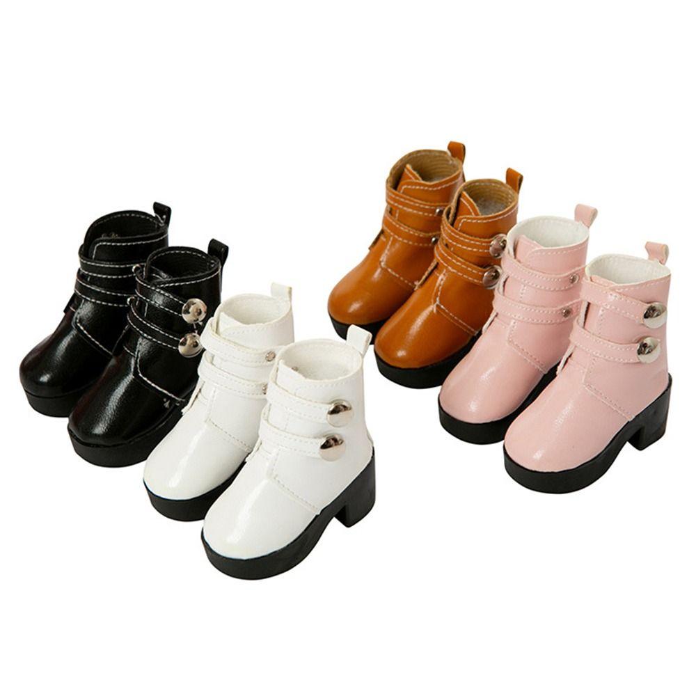 ПУ кожа для 18-дюймовой куклы Кукла в обуви 1/3 Кукольные ботинки Аксессуары для игрового домика Тканевая обувь
