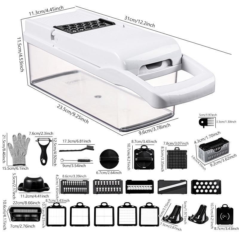 Многофункциональная овощерезка и терка для овощей и фруктов