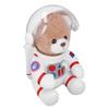 11.81in Space Bear Stuffed Toy Small Bag Adorable Down Cotton Cartoon Bear Doll for Birthday Gift