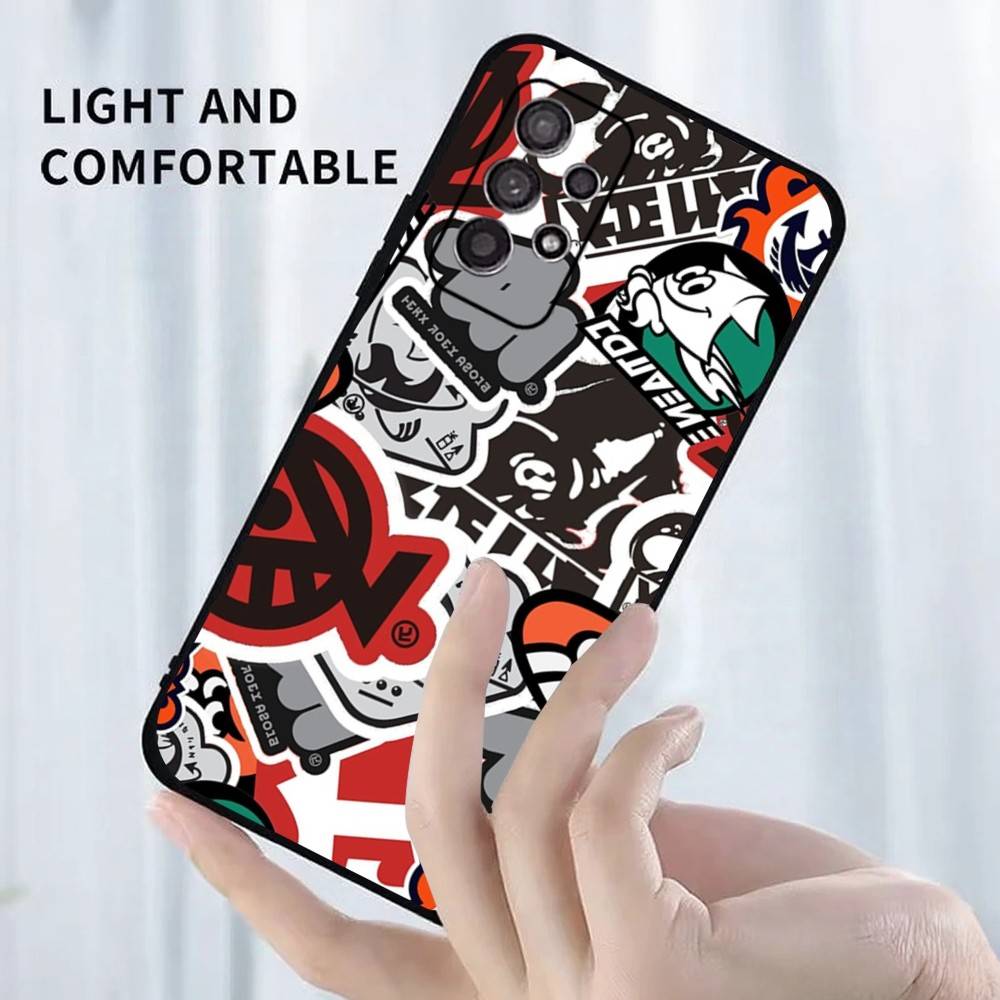 Чехол для телефона S-Splatoon-n 3 для Samsung S25, S24, S23, S22, S21, S20, S10, Ultra, Plus, Lite, FE, Мягкий силиконовый черный чехол