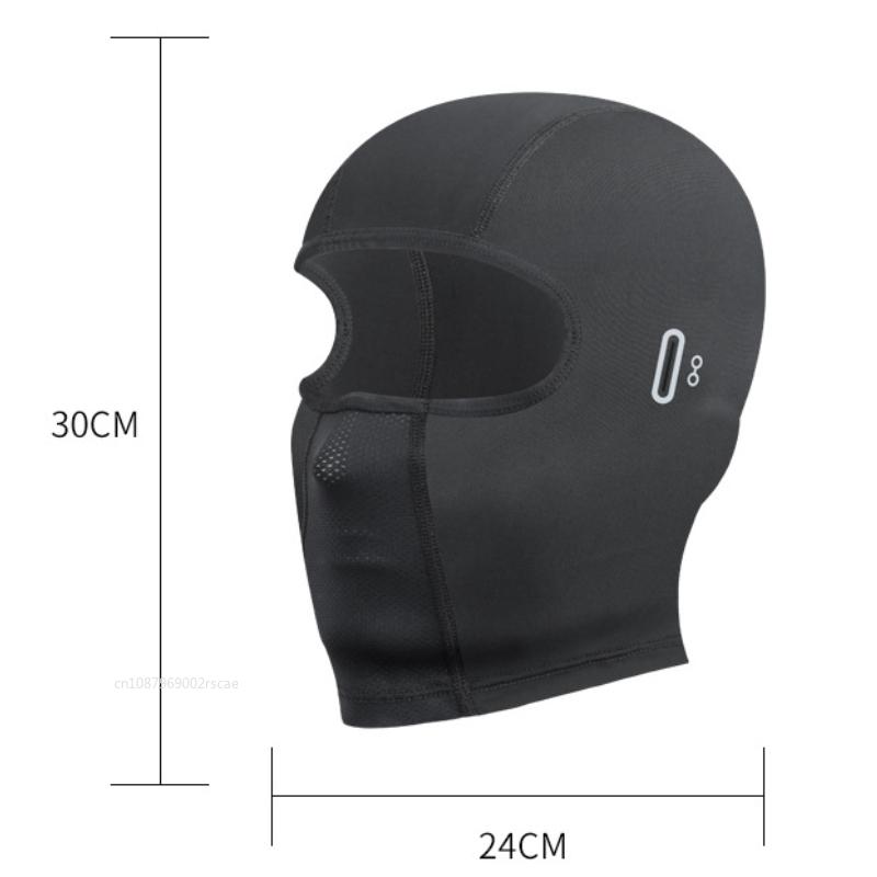 Summer Balaclava Cycling Face Mask Motorcycle Helmet Liner Bike Riding Windproof Headgear Breathable Anti-dust Sports Headwear