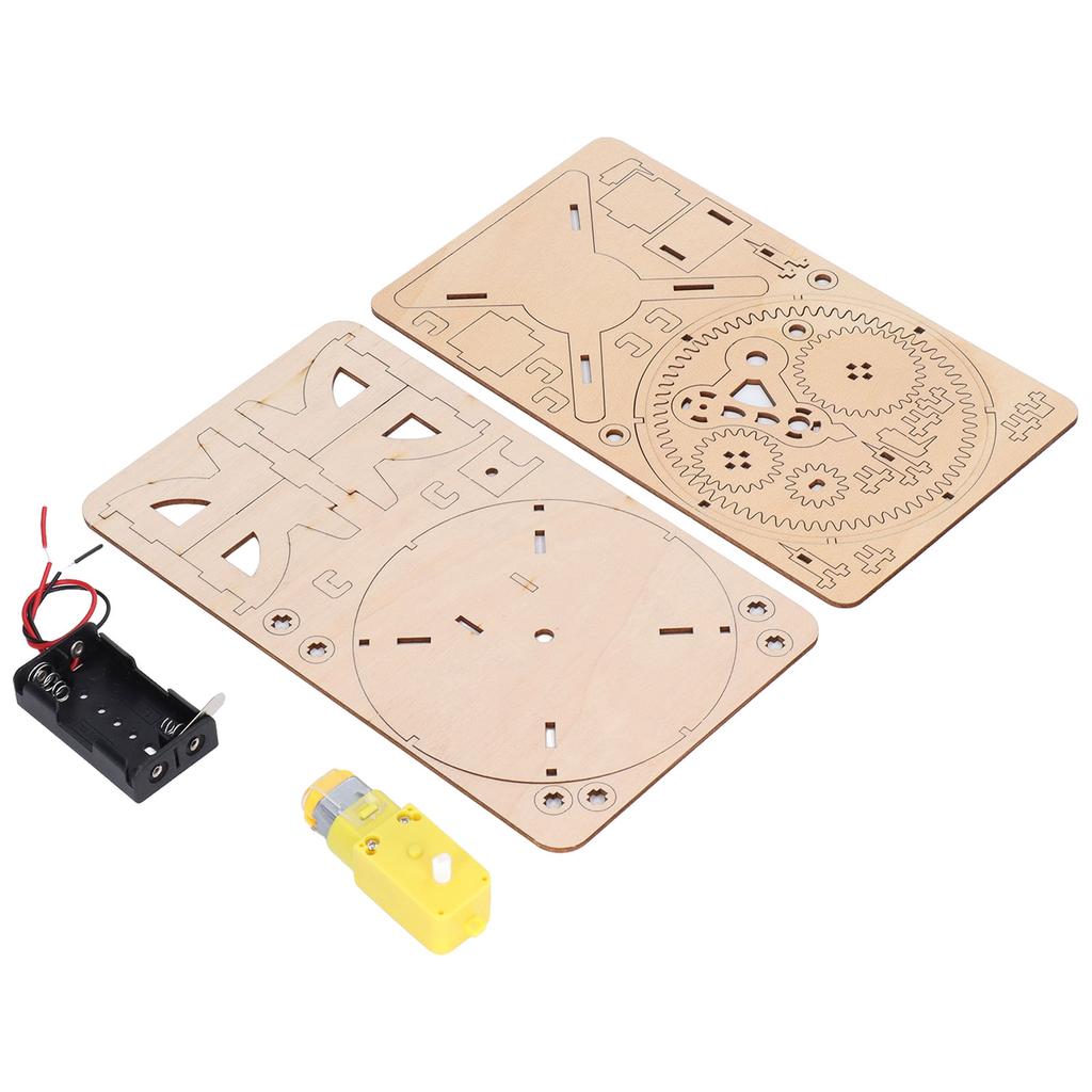 Solar System Wooden Model Sun Earth Moon Astronomy Brick STEM Educational Toy for Puzzle Teaching