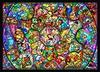 Disney All Star Stained Glass 500 Pieces TEN-D500-457 (All Characters)