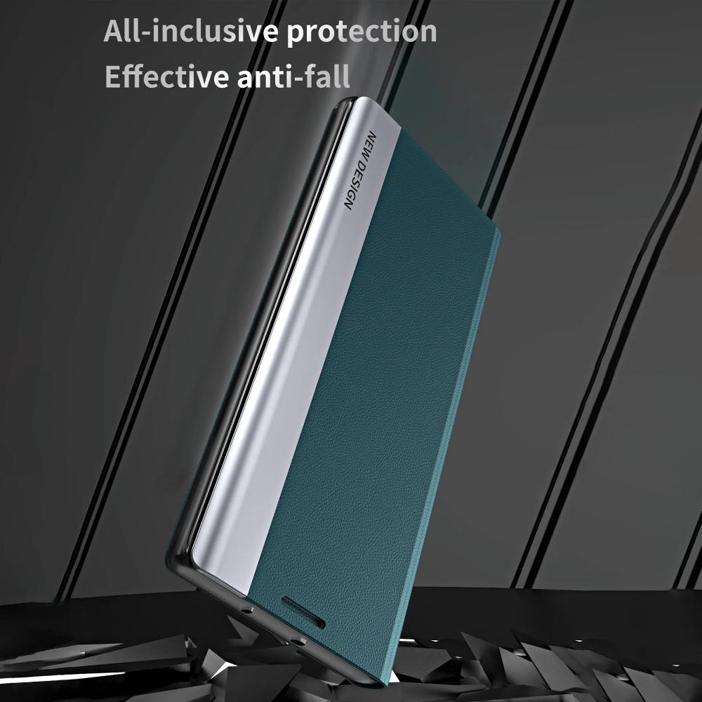 Магнитный кожаный чехол с покрытием для телефона A15 A35 A55 5G Stand Flip Samsung S25 S24 Plus S22 S23 FE Note 20 Cover