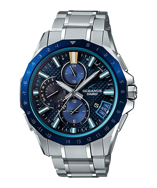 Casio Мужские аналоговые кварцевые часы OCW-G2000RA-1A с водозащитой 100 м
