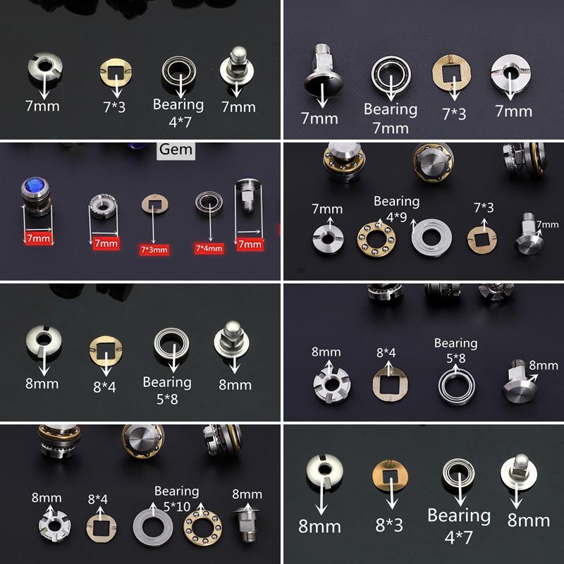 8 Styles Bearing Screws For Hair Scissors Hairdressing Salon Use Accessories Replacements Parts Barber Use Screws 10/40/80PCS