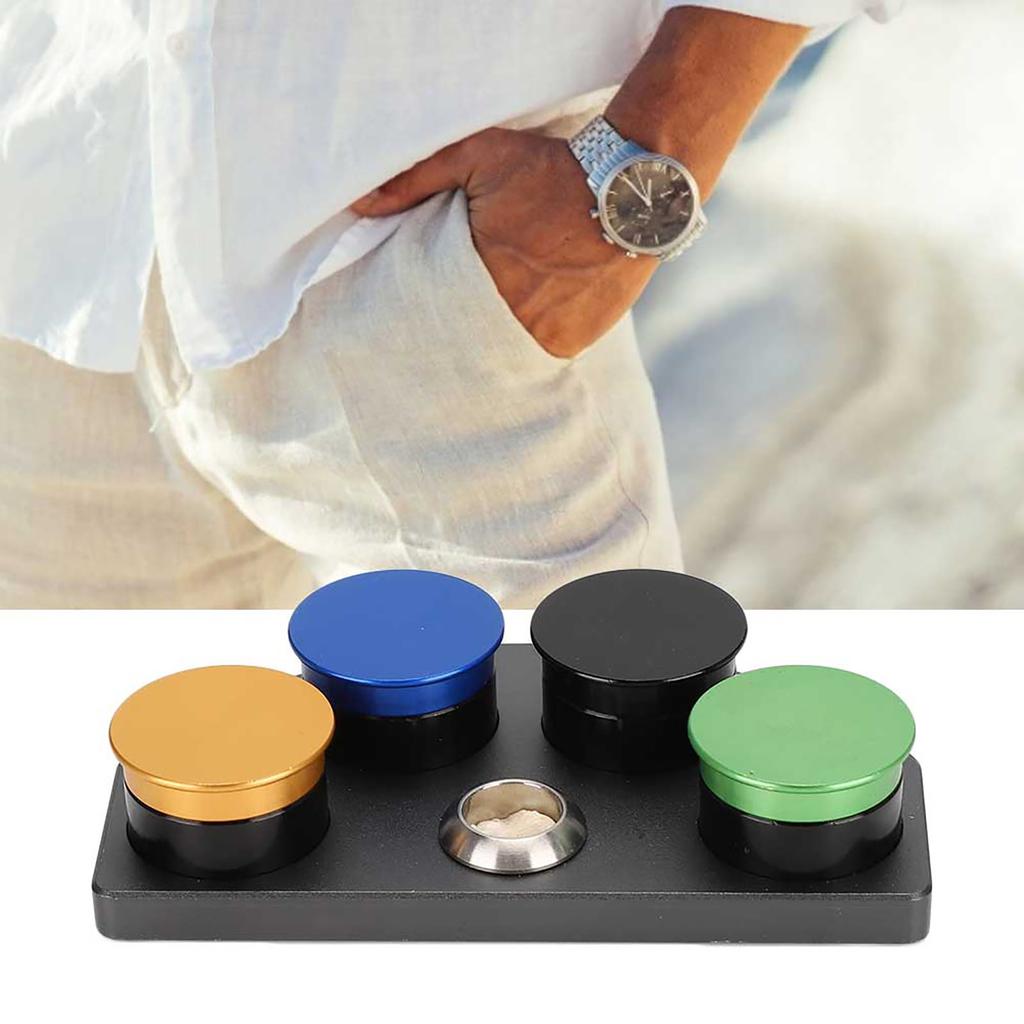 Инструмент для погружения часов в масло 4 Dish Watch Oiler Dish Watch Repair Accessories для часовщиков