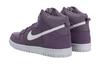Nike Кроссовки Dunk High для детей, скейтбординга, белые с фиолетовым, для подростков 308319-500