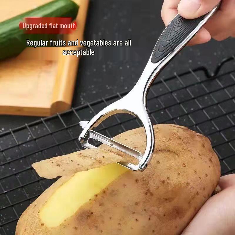 Многофункциональная овощечистка из нержавеющей стали: Идеально для картофеля, фруктов и овощей