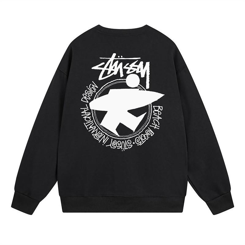 Unisex Oversized Cotton Sweatshirt With Letter Print - Fall Winter Streetwear Hoodie Style