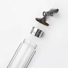 THERMOS Portable Double Wall Tea Infuser Glass Bottle