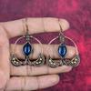 Серьги из лабрадорита ювелирные изделия, обмотанные медной проволокой, серьги с драгоценными камнями, серьги с обмоткой медной проволокой, серьги ручной работы, подарки для жены, совершенно новые серьги