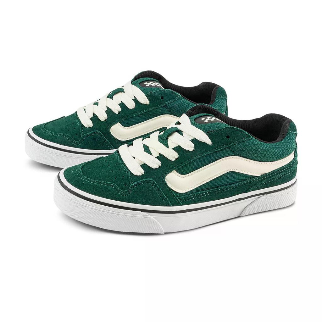 Vans Caldrone Low top Skateboard Shoes Women's Green VN0007P9EME