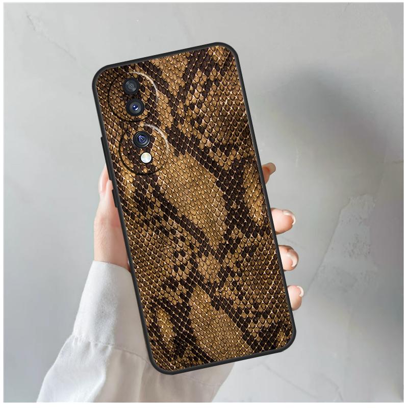 Змеиная Кожа Для Honor Magic 8 7 6 5 Pro Чехол Для Honor 400 200 Lite 90 70 50 X8c X8b X9a X9b X9c X9d Win
