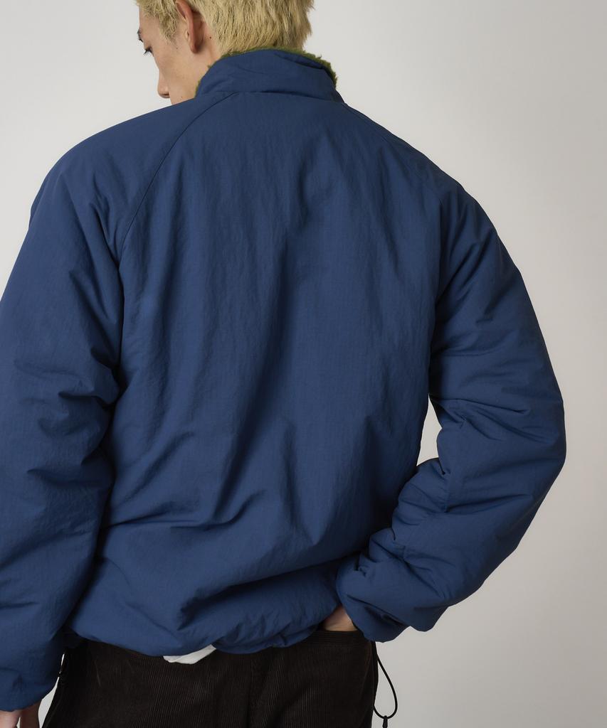 Gramicci Reversible Sherpa Jacket Olive / Dusty Navy
