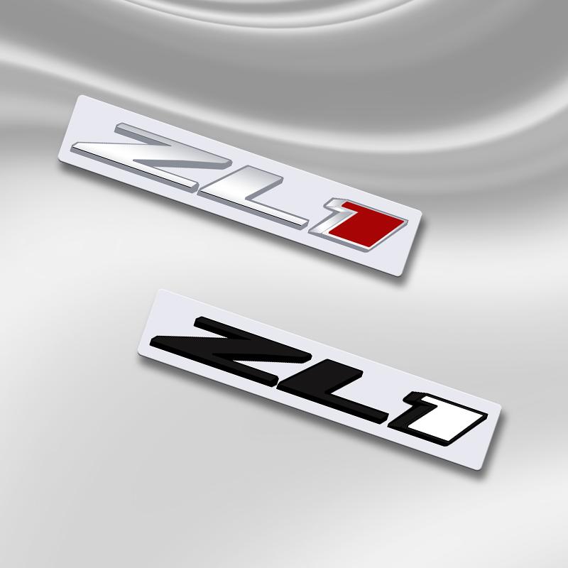 3D Badge ZL1 Design Car Sticker Rear Trunk Body Letters Emblem For Chevrolet Camaro Colorado Z71Trax Lacetti Captiva Accessory