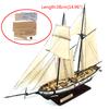 1:130 Sailing Diy Ship Assembly Model Classical Wooden Boat Decoration Wood