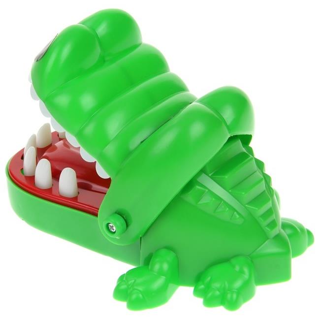 Crocodile Caiman at the Dentist's Sick Tooth Arcade Game for Family Children