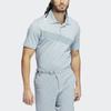 Adidas Adicross Golf Однотонная Повседневная Футболка-поло Мужская Футболки-поло Светло-голубой HA0592