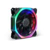 12cm Silent RGB Luminous Chassis Fan - Magic Cube Aurora Computer Cooler