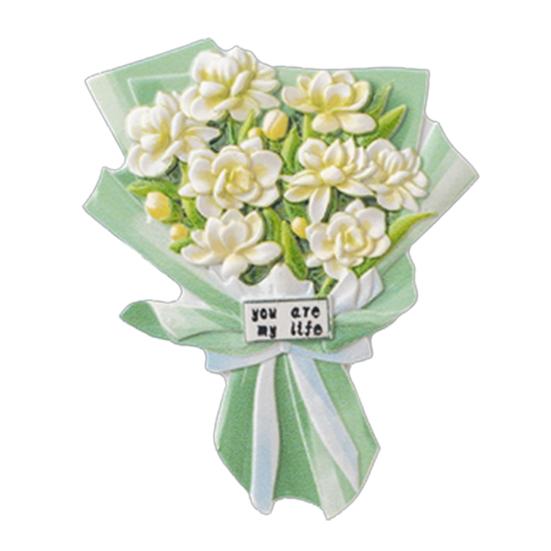 Car Air Freshener Flower Bouquet Exquisite Workmanship Various Scents Delicate Decoration Eco-friendly Interior Air Freshener Vent Clip