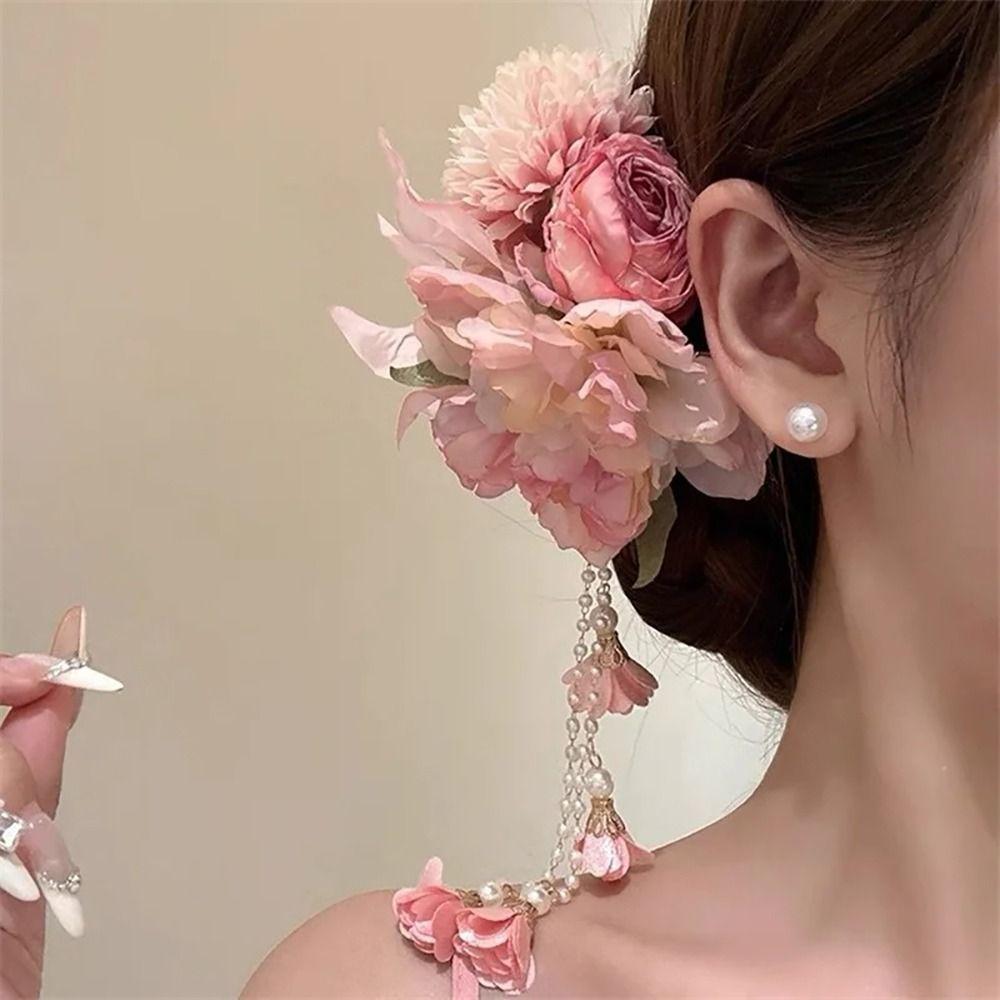 1Pcs Ancient Style Hair Clip Headpieces Fresh Women Headdress Durable Hanfu Hair Accessories
