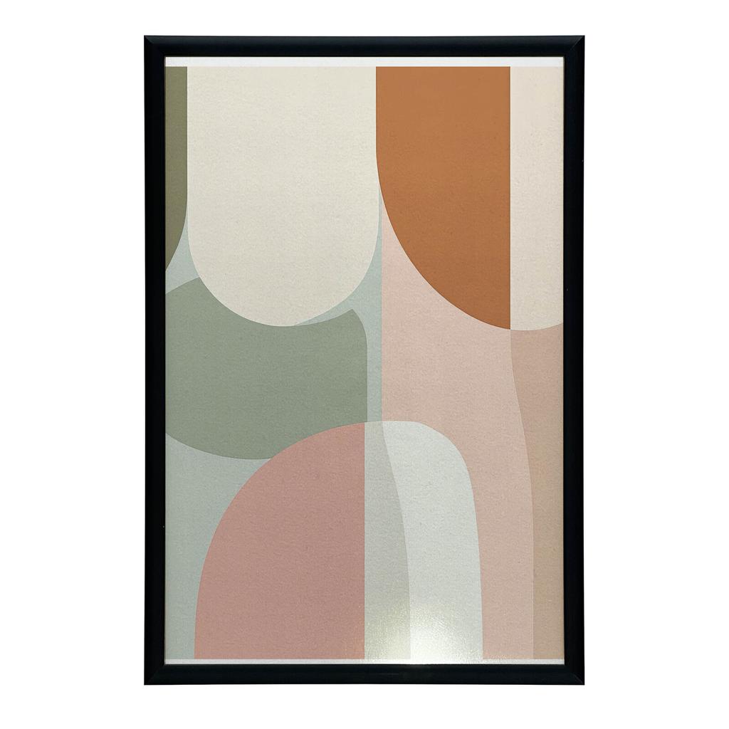 Pastelowa Harmonia Pastelowa Harmonia, 40X50 Cm, Rama Aluminiowa Złota, Papier Matowy 230 Gsm