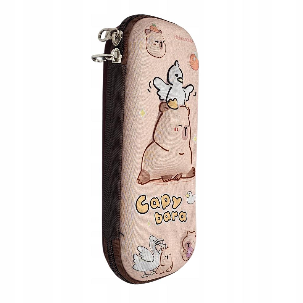 Capybara School Pencil Case For School Capybara Organizer For Supplies Crayons