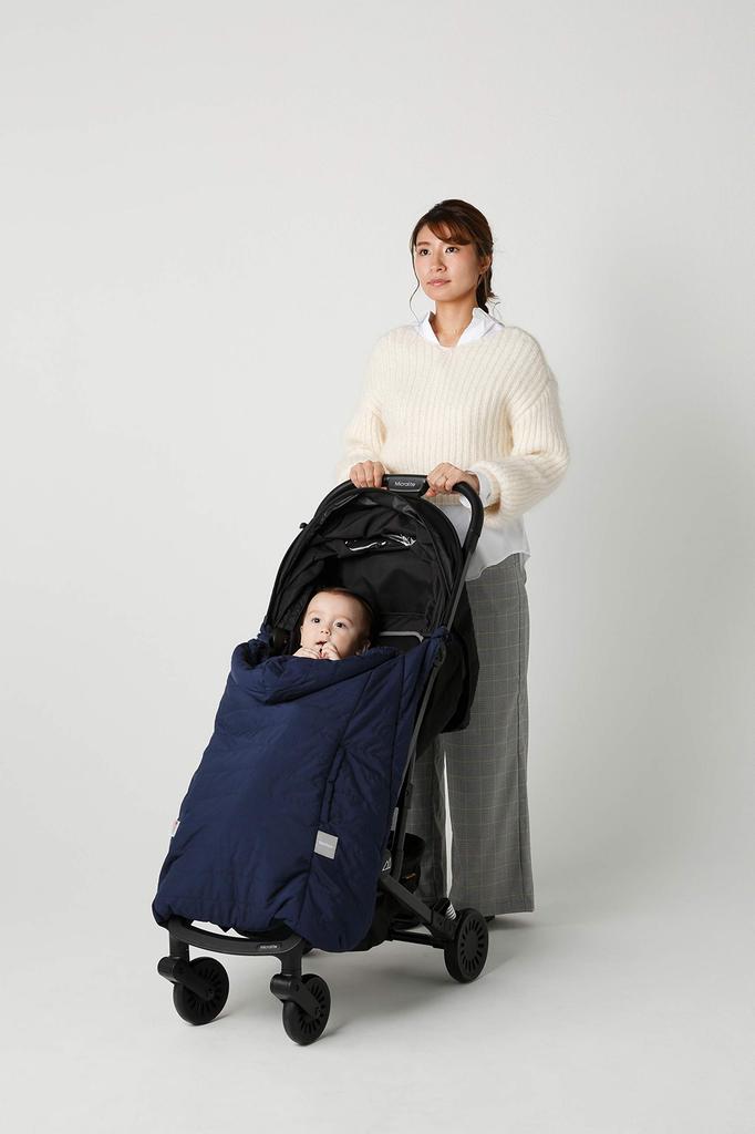 BABYHOPPER Ergo Winter Multiple Cover, Lightweight, Water-Repellent, Stroller-Safe, Navy, for Baby Carriers (0 Months and Up), CKBH04022
