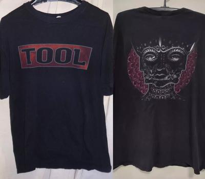 Винтажная футболка 00-х TooL Футболка группы Графическая новая новая Футболка Крутая новая Унисекс футболка
