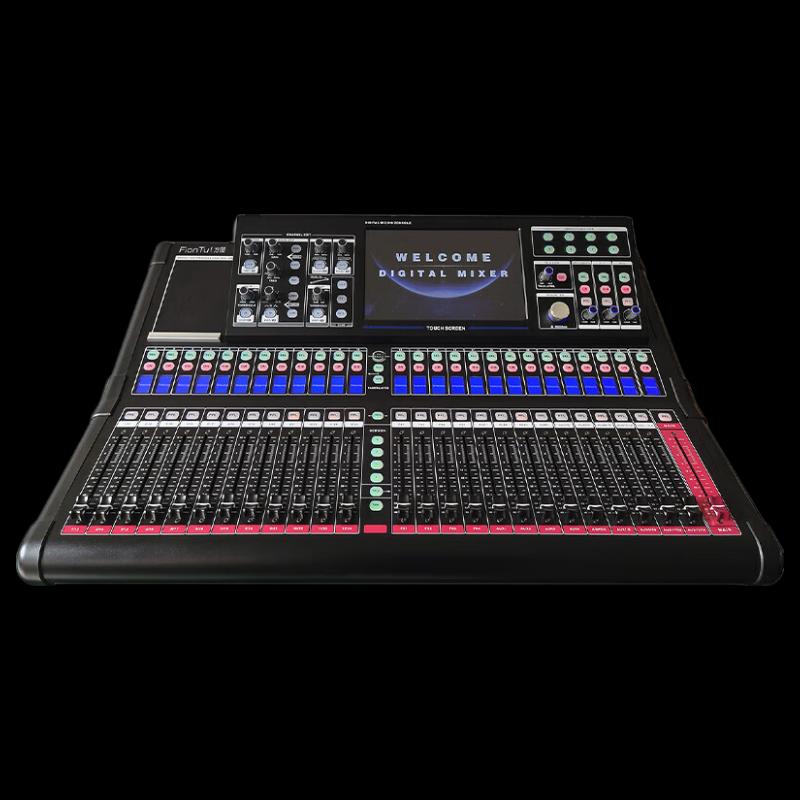FionTu FT-JP2816 28-Channel Digital Audio Mixer with Remote & PC Control (CN version)