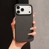 Новый однотонный противоударный чехол для телефона с текстурой коры для IPhone 18 Pro Max 13 14 15 16 17 Pro Защитная задняя крышка для объектива