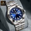 New Luxury Quartz Man Wristwatch Sport Men Watches Waterproof Luminous Date Week Stainless Steel Men's Watch Male