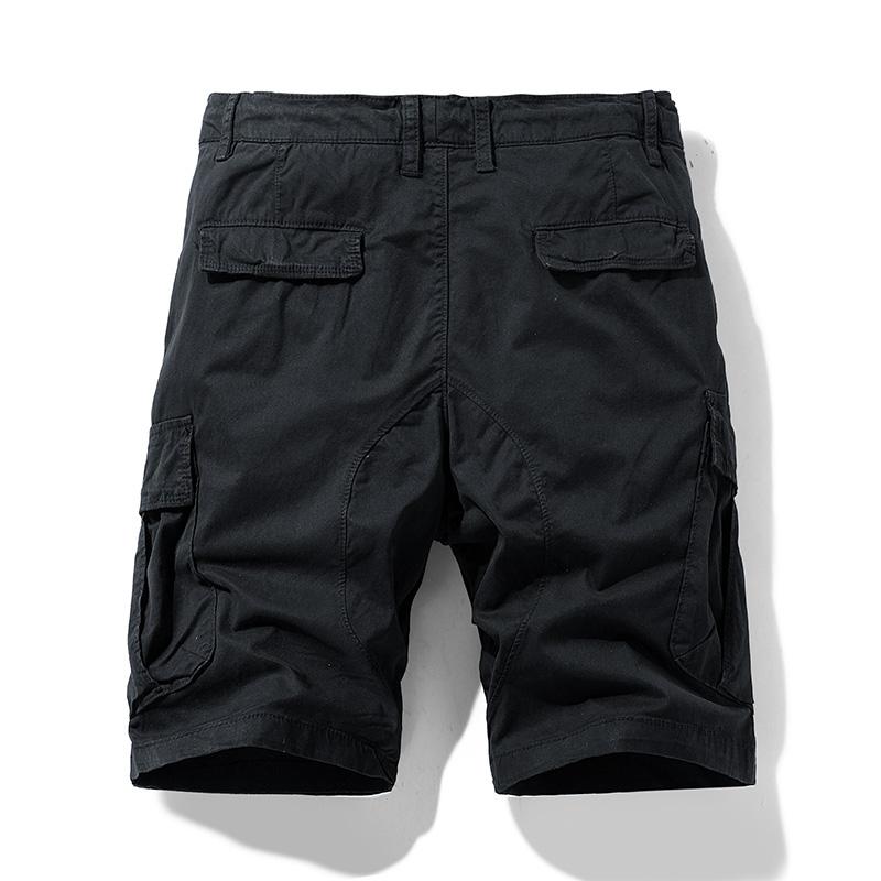 Mens Cargo Shorts Fashion Multi-pockets Shorts Male Casual Jogging Shorts Loose Pants
