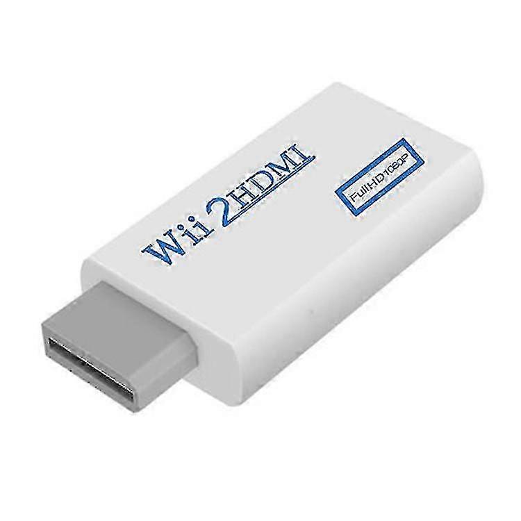 Wii To Hdmi Adapter, Wii To Hdmi Converter Connector Supports All Wii Display Modes