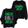 Charli Xcx Brat Толстовка Харадзюку Rou